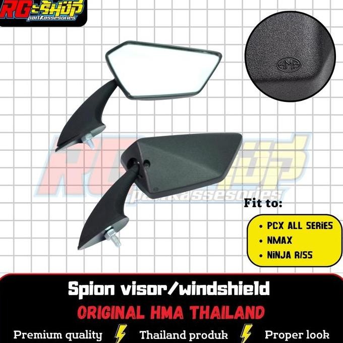 Spion Hma Tempel Model Lancip Ninja R Kr150 Nmax Lexi Pcx Lokal Cbu Original