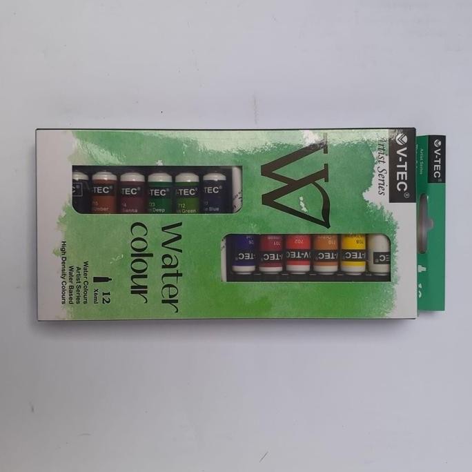 

New - Go - Cair Air V-Tec Water Colour 6Ml Isi 12Pcs Kualitas Bagus Dan Murah