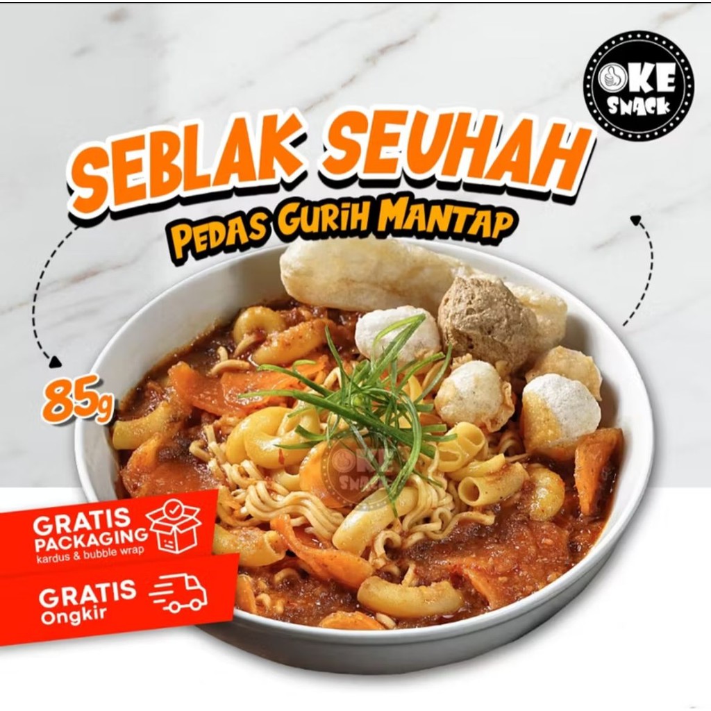 

Seblak Instan Pedas Bandung Cikemam Seblak Seuhah Instant Halal