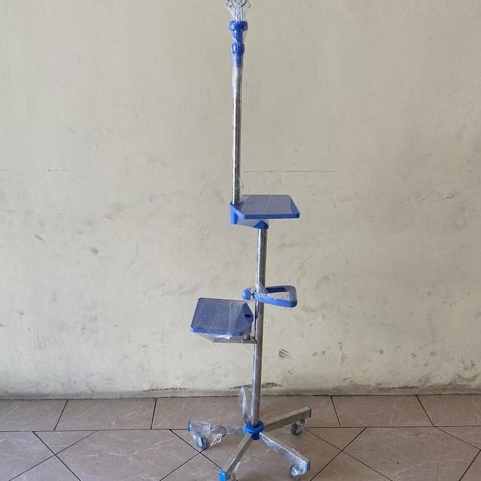 Terlaris Tiang Infus Pump Syringe Pump / Troli Infus Pump Syringe Pump Ready Stok