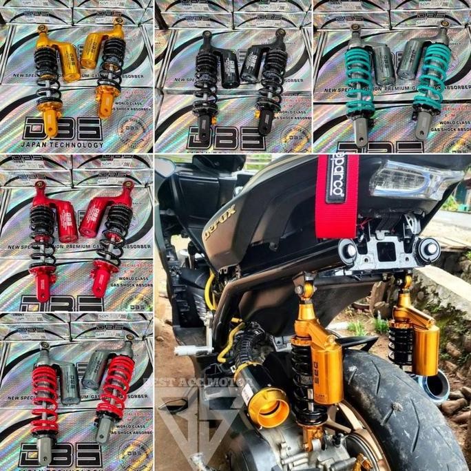 Shockbreaker Belakang Dbs G-Sport 711 Pcx 150 Nmax Aerox Aerox 155 365Mm Original
