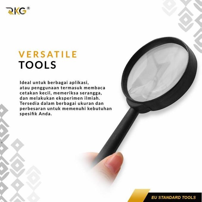 

Rkg Kaca Pembesar 90Mm Loupe Magnifying Glass