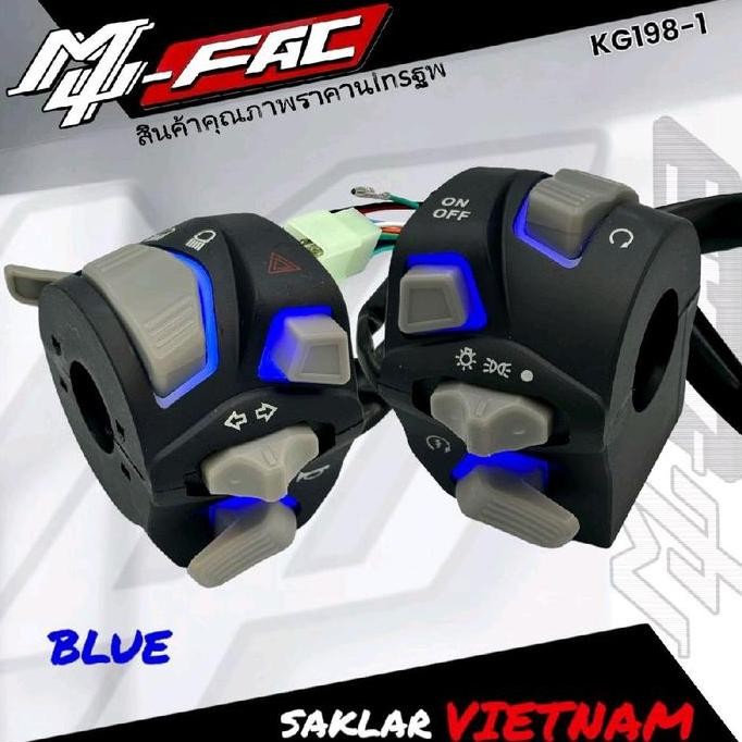 tersedia saklar motor led vietnam pnp vario pcx nmax aerox beat kabel gas