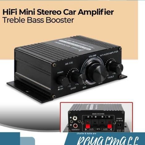 Lepy Hi-Fi Mini Stereo Car Amplifier Treble Bass Booster / Amplifier READY