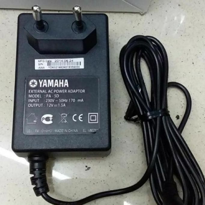 Promo Adaptor Keyboard Yamaha Psr E463 - Charger Power Supply Original