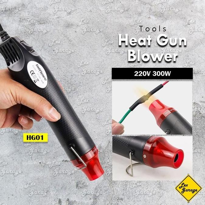 mini heat gun hot air gun 300w - blower solder hp low watt diy elektronik berkualitas