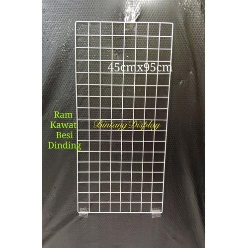 Ram Kawat Dinding 45cm x95cm  Ram Kawat Besi