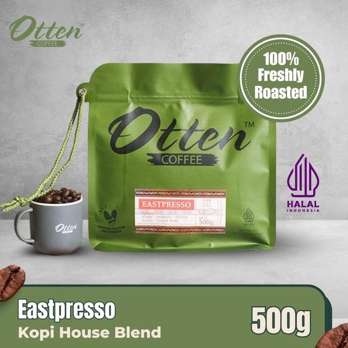 

READY EASTPRESSO HOUSE BLEND COFFEE 500GR | BIJI & BUBUK KOMERSIAL OTTEN COFFEE