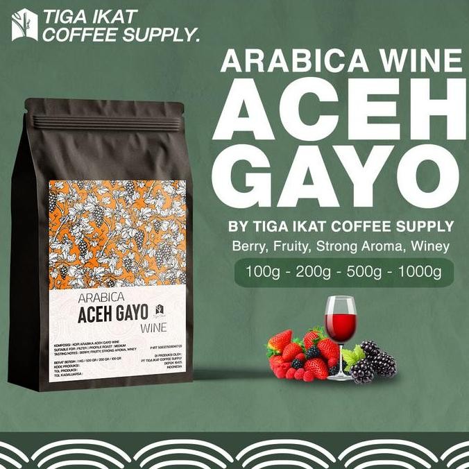 

READY GAYO WINE COFFEE ARABIKA SINGLE ORIGIN - KOPI SPECIALTY WINE NOTES