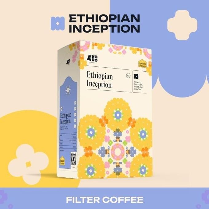 

READY KOPI ARABIKA ETHIOPIA FILTER - INCEPTION KORO ROASTERS SINGLE ORIGIN