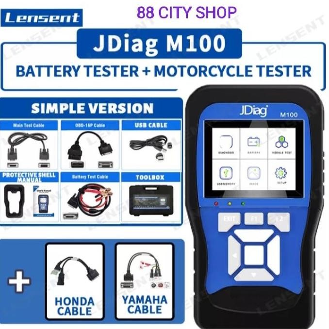 Promo Scanner Motor Injeksi Universal Honda Yamaha Suzuki Kawasaki Alat Reset