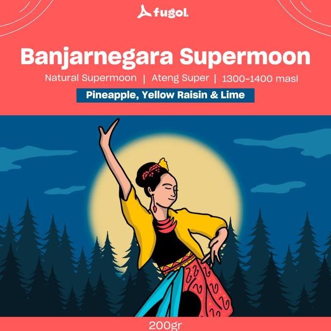 

READY KOPI ARABIKA BANJARNEGARA SUPERMOON 200GR - SINGLE ORIGIN SPECIALTY BEANS