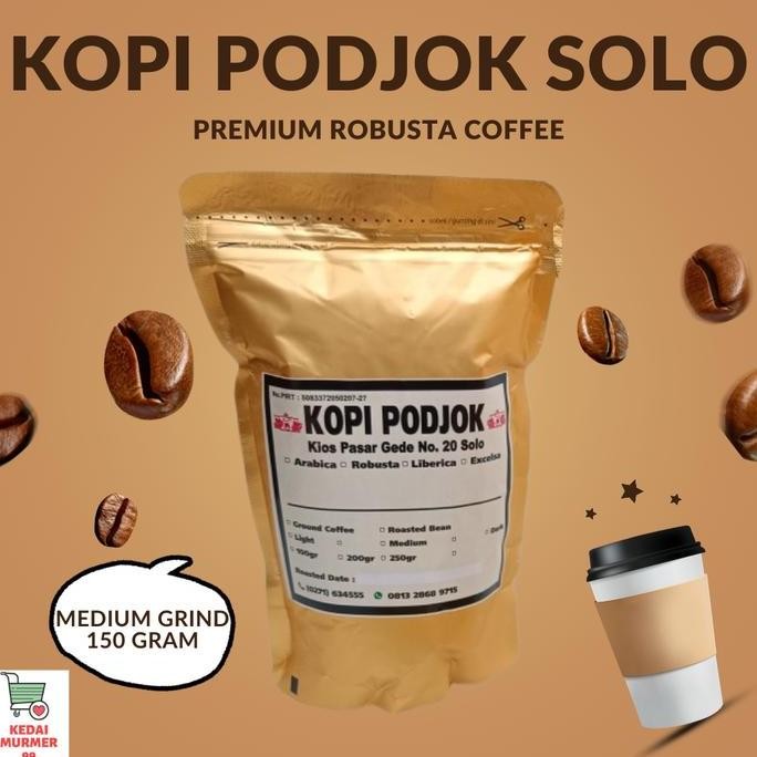 

READY KOPI ROBUSTA PODJOK PASAR GEDE SOLO - KOPI LEGENDARIS TRADISIONAL 250G