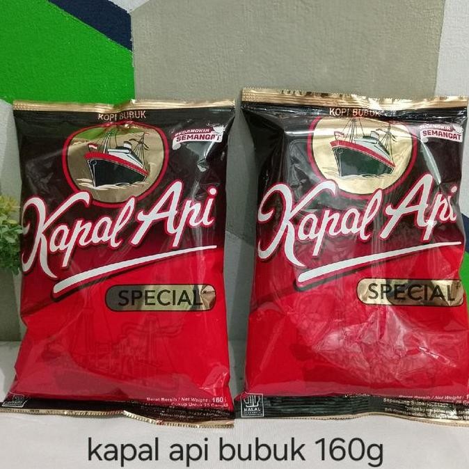 

READY PAKET 2PCS KOPI KAPAL API 150G | KOPI MURNI BUBUK TANPA GULA & TEH POCI TAN