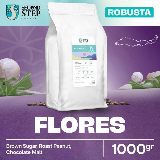 

READY KOPI ROBUSTA FLORES BAJAWA 1KG | ROAST BEAN ESPRESSO BIJI & BUBUK