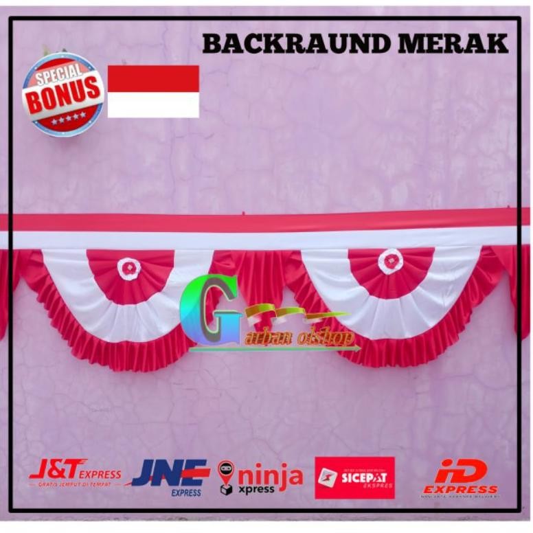 

Bendera Beckrond Matahari 10Glombang Ready Stok