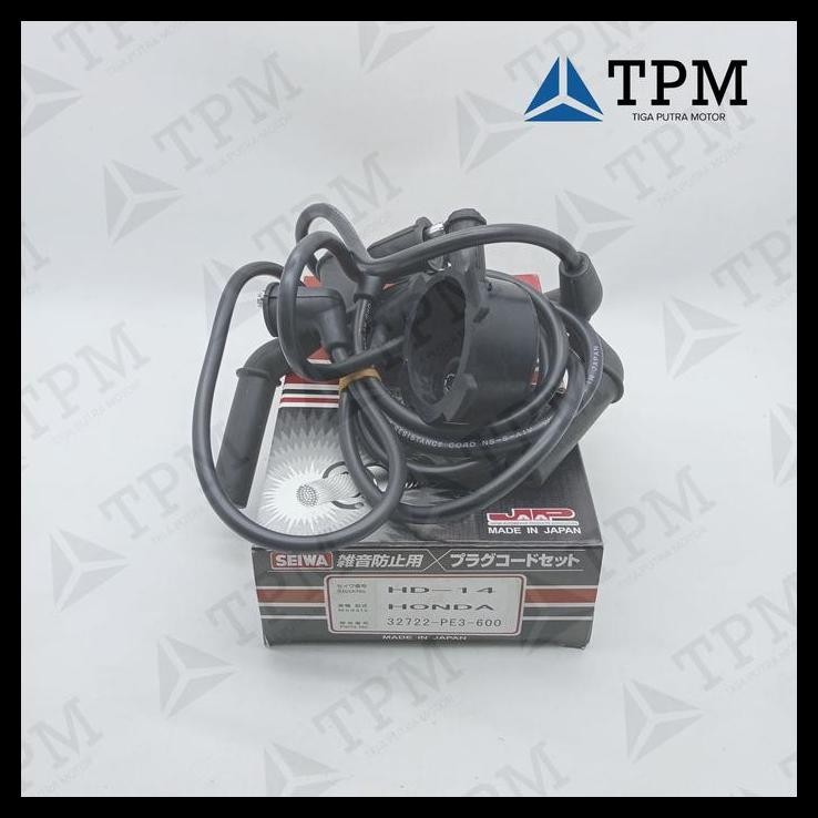 TERMURAH KABEL BUSI HONDA CIVIC WONDER 32722-PE3-600 SEIWA JAPAN