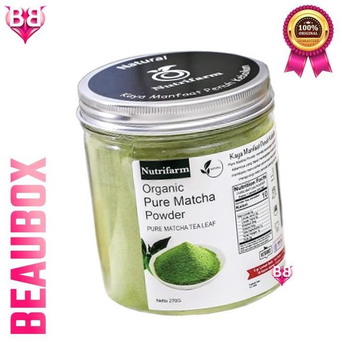 

Original Nutrifarm Matcha Powder Organik | Bubuk Matcha Murni Original BPOM