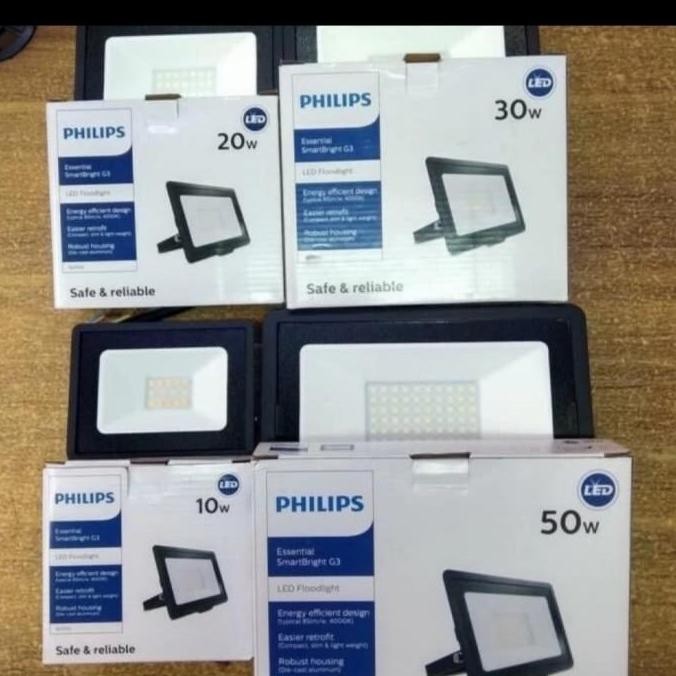 lampu tembak led 10w 20w philip outdoor sorot led reklame