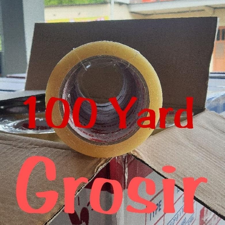 

Boom Sale - Lakban Opp Bening Dan Coklat 100Yard Eco (Pcs)