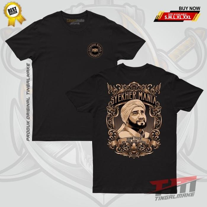 Promo Dtf Kaos Syekhermania Unisex Kaos Baju Atasan Pria Wanita Kaos Dakwah Kaos Sholawat Tingalmake