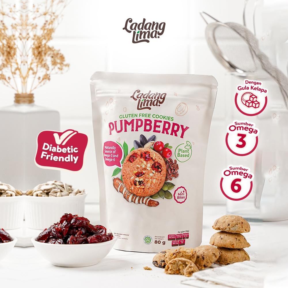 

READY STOCK Pumpberry Mini Bites 80gr - Ladang Lima ORI!