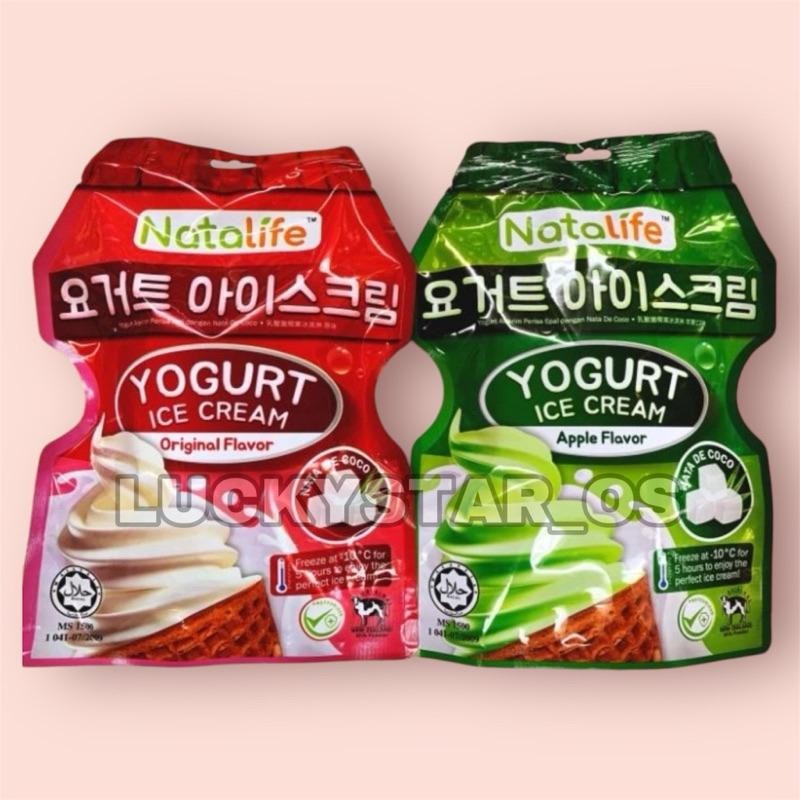 

READY STOCK NATALIFE YOGURT ICE CREAM / YOGHURT ICE CREAM DENGAN NATADECOCO (5 X 60ML) ORI!