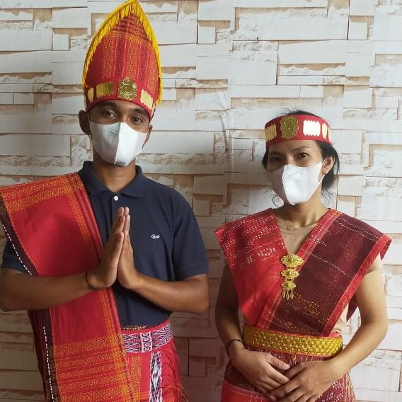 baju adat batak / set ulos pesta batak / prawed / prawedding