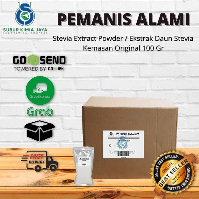 

Original Stevia Extract Powder 100gr - Pemanis Alami Bebas Gula untuk Diet dan Diabetes