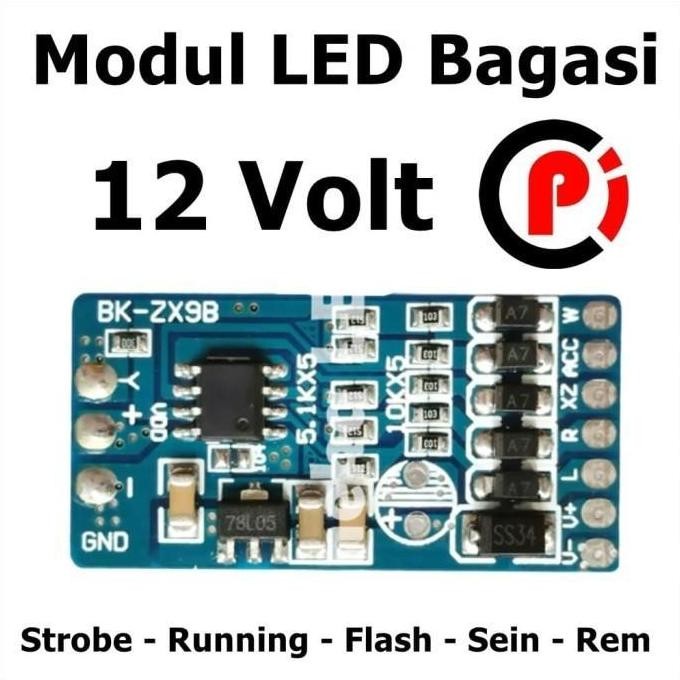 Modul Led Bagasi Rgb 12 Volt Tail Module Led Controller