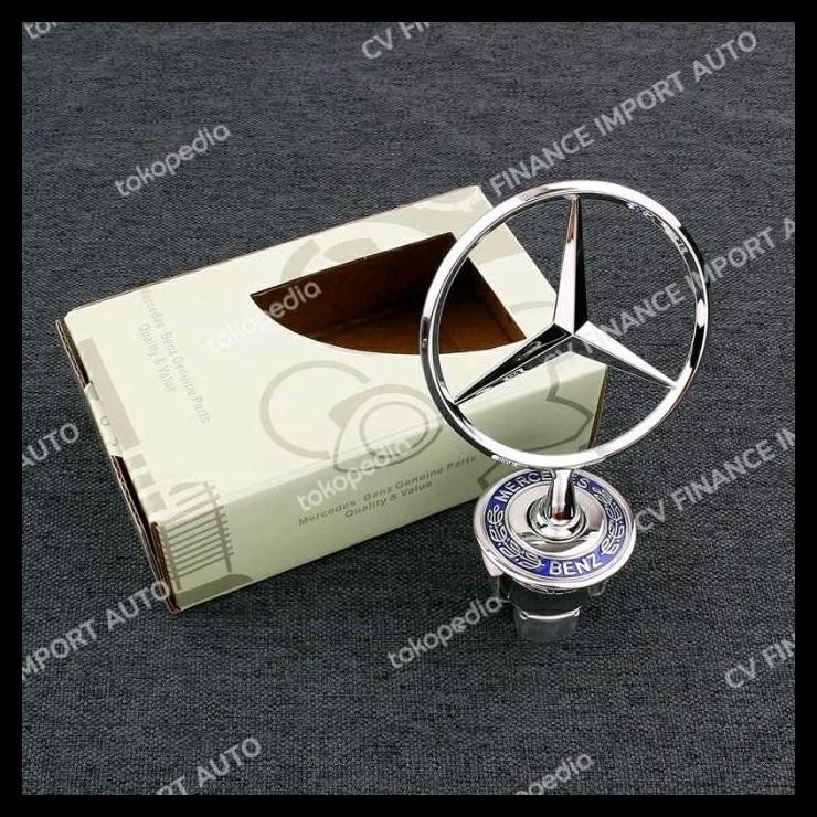 HOT DEAL HOOD EMBLEM MERCY BADGE STAR/ LOGO KAP MESIN DEPAN MERCEDES BENZ W221 