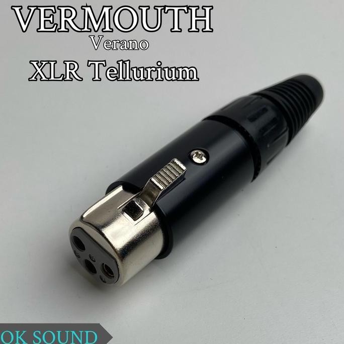 Konektor Xlr Verano By Vermouth Tellurium Kualitas Terbaik Harga Termurah