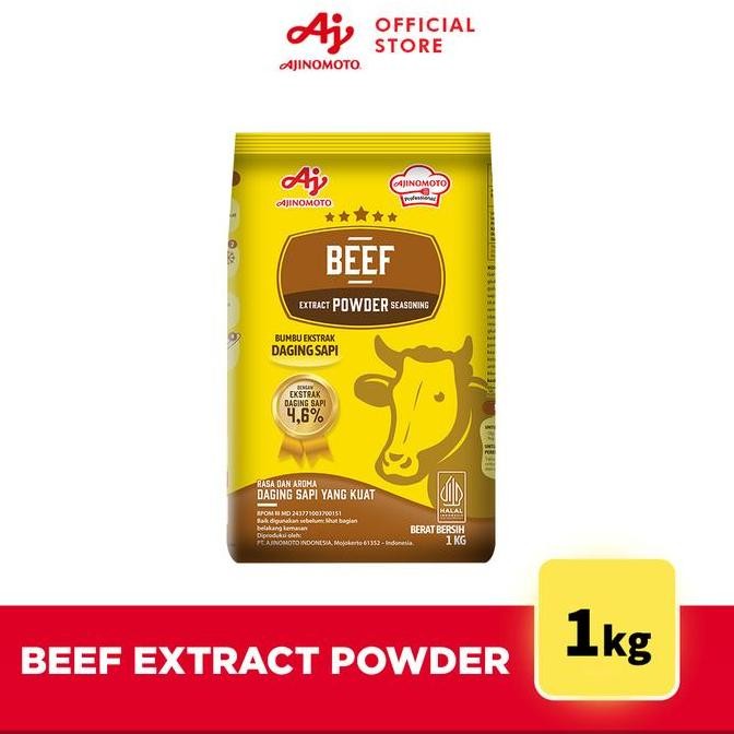 

Original AJI-NO-MOTO Beef Extract Seasoning 1kg | Bubuk Kaldu Sapi Masakan