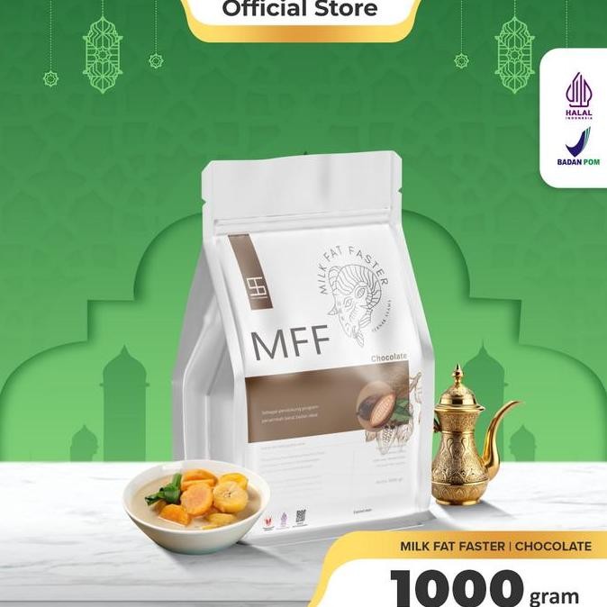 

Original Susu Kambing Etawa Bubuk Cokelat 1 Kg MFF Ternak Syams - Etawa Chocolate Milk Powder