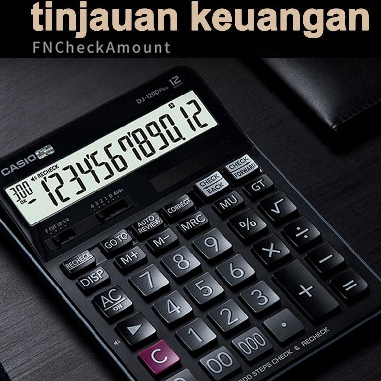 

Kalkulator Casio MJ 120D PLUS CHECK CORRECT Kalkulator Meja Check Correct 100% asli RB2