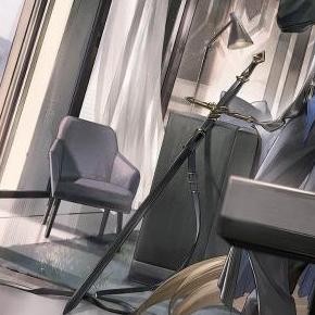 Stok Sj Mainan Pedang Kayu Karakter Mlynar Nearl Dari Game Arknights