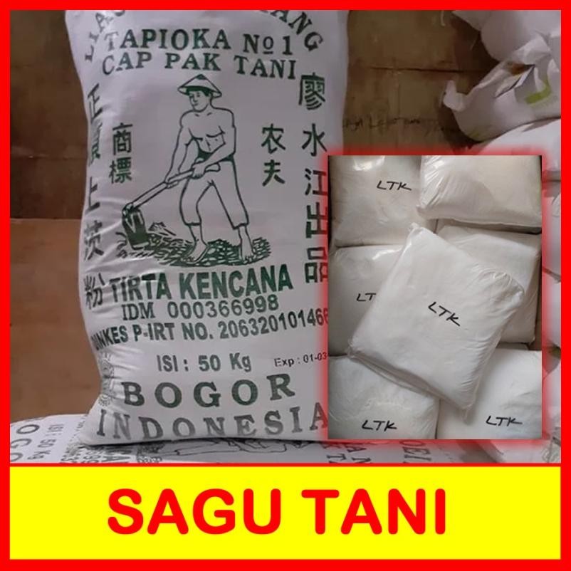 

Sagu Tani Liauw Tjoei Kang / Tepung Tapioka Pak Tani (Repack) Nugi