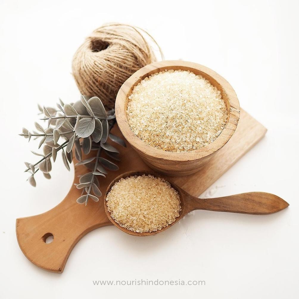 

Nourish Indonesia, Organic Cane Sugar (Gula Pasir Organik) 500 gr Nugi