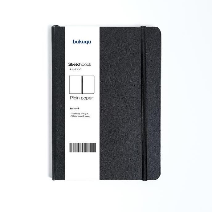 

Bukuqu Sketchbook A4 - Buku Sketsa - Sketch Book Gambar - Notebook Lukis - Cat Air Tebal