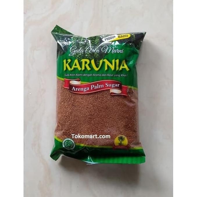 

GULA AREN BUBUK 500 GR KARUNIA - Arenga Palm Sugar - Gula Merah - Tokomart Shop Nugi