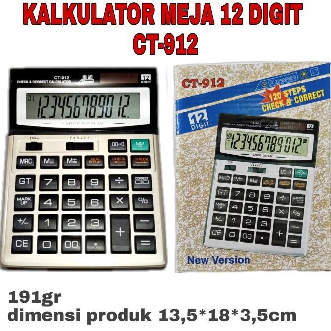 

KALKULATOR 912 SEDANG RB2