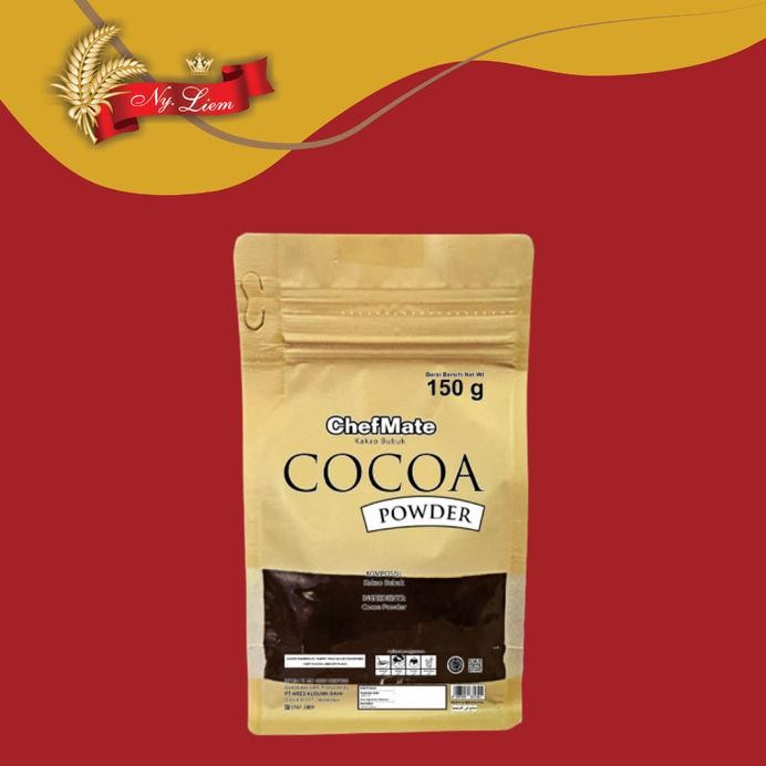 

CHEFMATE BROWN Cocoa Powder / Cokelat Bubuk 150 gram Nugi