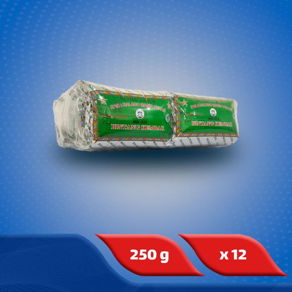 

Bintang Kembar Bumbu Tabur Balado 250 g x 12 Pcs Nugi