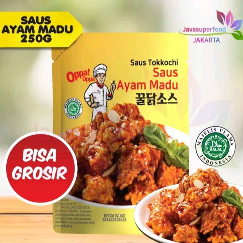 

(HALAL) Saus Instan Saus Ayam Madu 250gHONEY CHICKEN SAUCE 250g Nugi