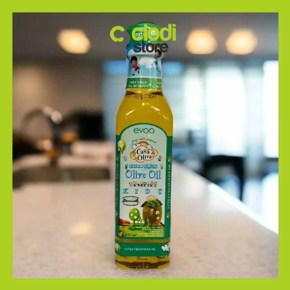 

EVOO (Extra Virgin Olive Oil) CASA DI OLIVA Casa di Olivia for Kids MPASI Minyak Zaitun Minyak MPASI Nugi