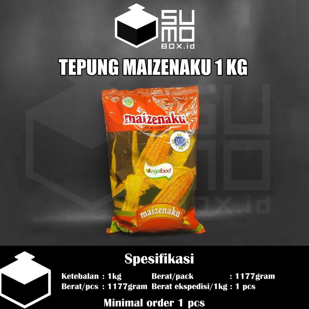 

Tepung Jagung Maizena Maizenaku 1kg corn starch / pati jagung 1kg Nugi