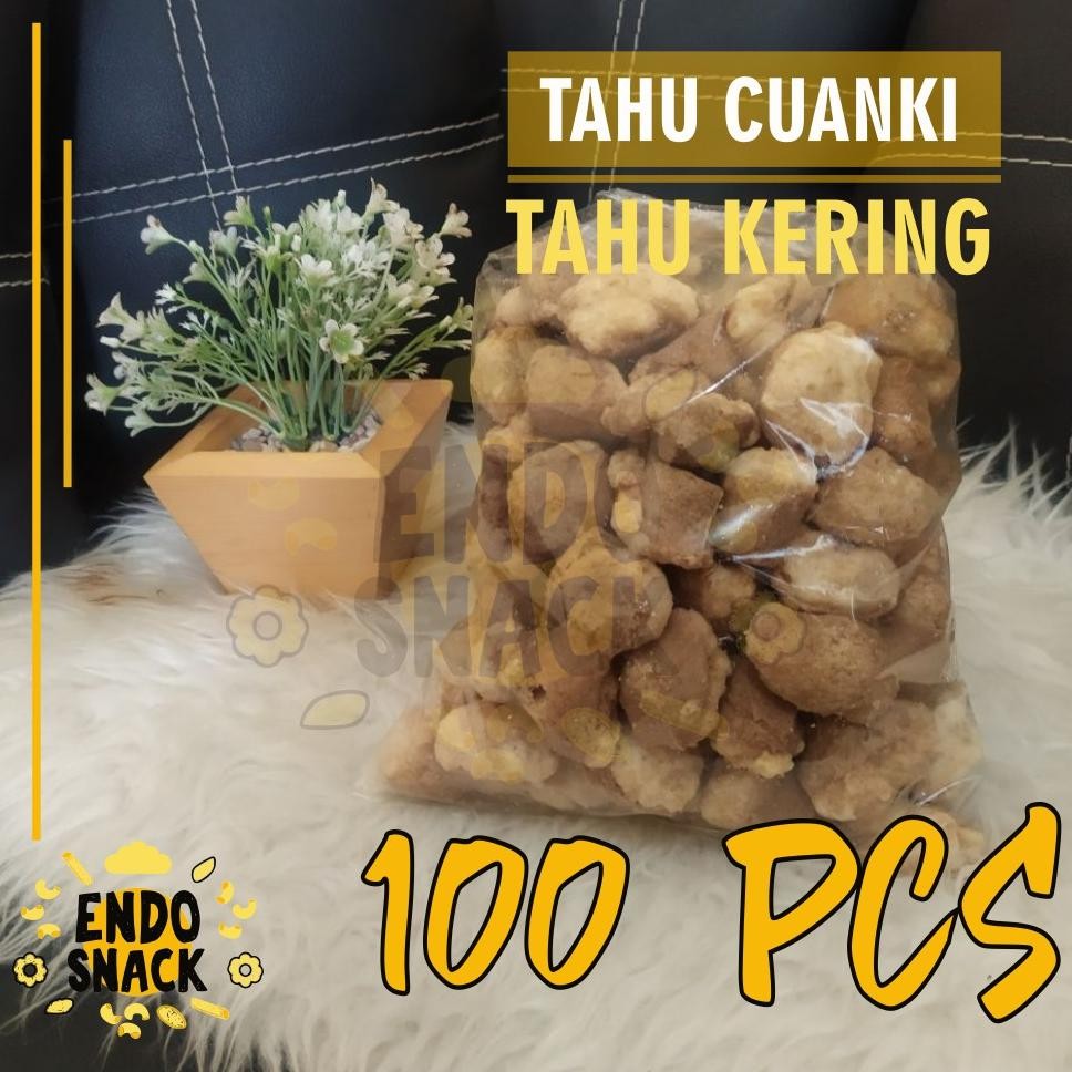

100 Pcs CUANKI Tahu Siomay Tahu Pelengkap Baso Aci, Seblak, dan Cuanki Nugi