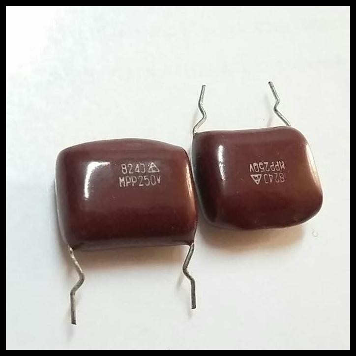 DISKON KAPASITOR MYLAR 824 250V 820NF 