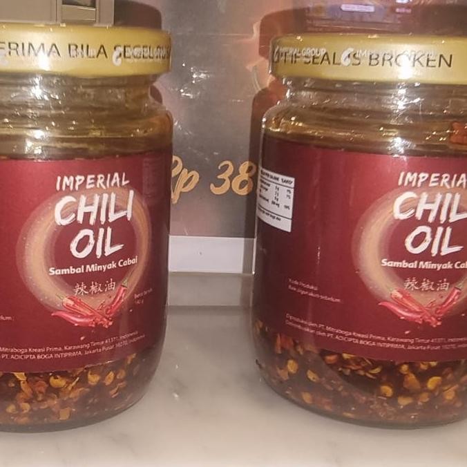 

Chili Oil by Imperial Kitchen & Dimsum 100% Original CS