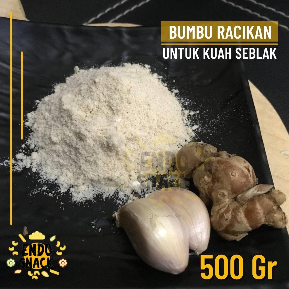 

500gr BUMBU SEBLAK Bumbu Penyedap Racikan untuk Seblak dengan CIKUR Khas Dari ENDOSHOP Nugi